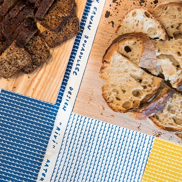 Artek Rivi Acrylic Coated Fabric, 145 X 300 Cm, White - Blue 5 Artek Rivi Acrylic Coated Fabric, 145 X 300 Cm, White - Blue - Image 5