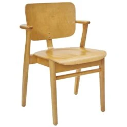 Artek Domus Chair, Stained Honey