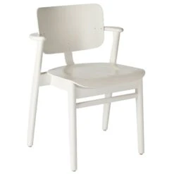 Artek Domus Chair, Painted White