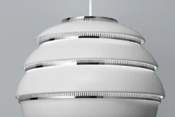 Artek Aalto Pendant A331 8 Artek Aalto Pendant A331 -Artek 5427521 A331 Beehive white chrome detail 2 master