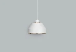 Artek AMA 500 Pendant, White - Brass 10 Artek AMA 500 Pendant, White - Brass -Artek 5430059 AMA500 Pendant Light master