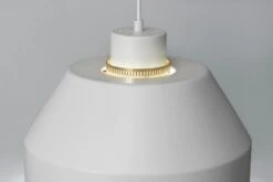 Artek AMA 500 Pendant, White - Brass 11 Artek AMA 500 Pendant, White - Brass -Artek 5430061 AMA500 Pendant Light detail master