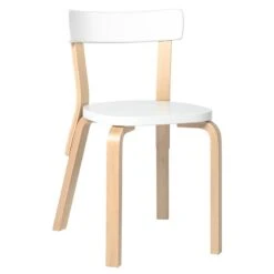 Artek Aalto Chair 69, White