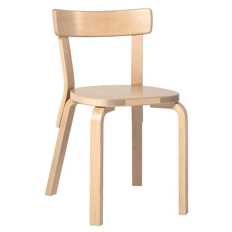 Artek Aalto Chair 69, Birch 1 Artek Aalto Chair 69, Birch