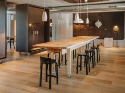 Artek Aalto High Chair K65, Black 9 Artek Aalto High Chair K65, Black -Artek 5516842 Marset Headquarters Barcelona 2019 Photo 4 master