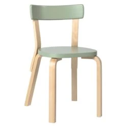 Artek Aalto Chair 69, Green