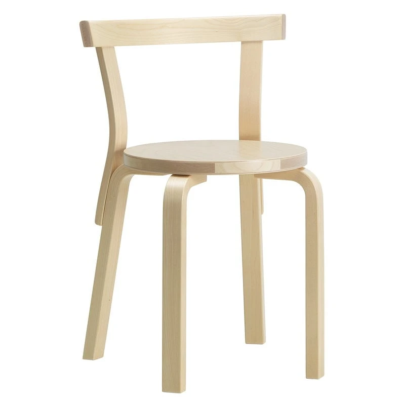 Artek Aalto Chair 68, Birch 1 Artek Aalto Chair 68, Birch
