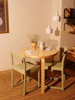 Artek Aalto Table 90B, Birch - Black 7 Artek Aalto Table 90B, Birch - Black -Artek 6186672 Atelier Chair Aalto Table Round 90A Midsummer Dream Vase Pendant A330S Golden Bell master