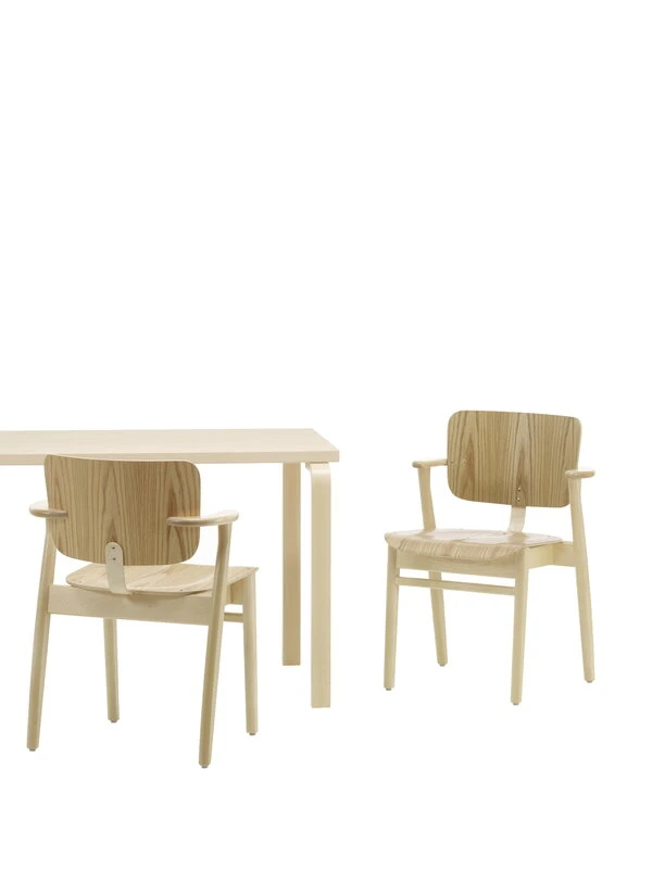 Artek Domus Chair, Special 2022, Birch - Elm 3 Artek Domus Chair, Special 2022, Birch - Elm - Image 3