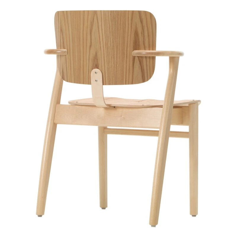 Artek Domus Chair, Special 2022, Birch - Elm 2 Artek Domus Chair, Special 2022, Birch - Elm - Image 2
