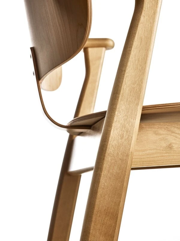 Artek Domus Chair, Lacquered Oak 2 Artek Domus Chair, Lacquered Oak - Image 2