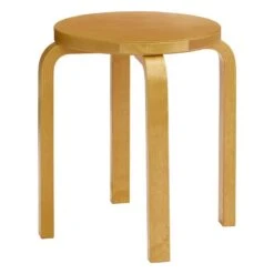 Artek Aalto Stool E60, Honey