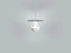 Artek Kori Pendant With Disc Shade, White 10 Artek Kori Pendant With Disc Shade, White -Artek 6662327 Kori Pendant Light with Disc Shade on master
