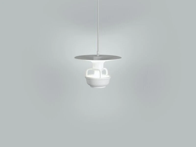 Artek Kori Pendant With Disc Shade, White 5 Artek Kori Pendant With Disc Shade, White - Image 5