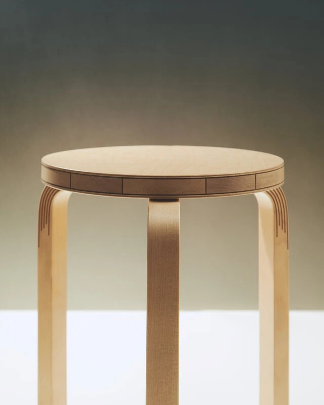 Artek Aalto Stool 60, Kontrasti 5 Artek Aalto Stool 60, Kontrasti - Image 5