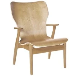 Artek Domus Lounge Chair, Lacquered Birch