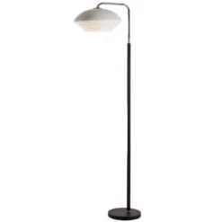 Artek Aalto Floor Lamp A811, Nickel-plated Brass