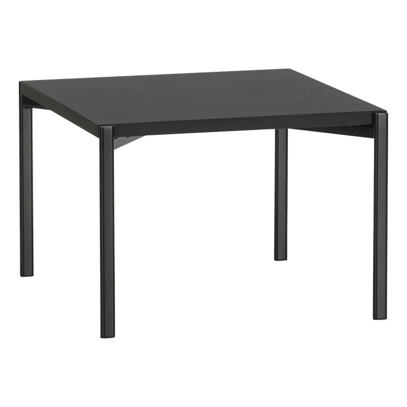 Artek Kiki Low Table, 60 X 60 Cm, Black - Black Linoleum 1 Artek Kiki Low Table, 60 X 60 Cm, Black - Black Linoleum