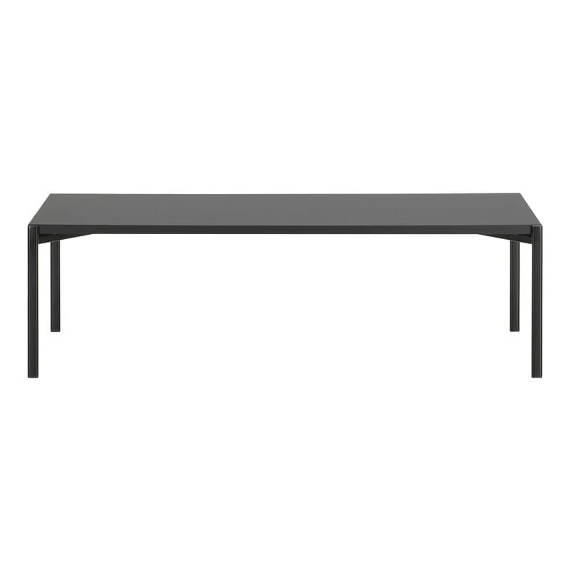 Artek Kiki Low Table, 140 X 60 Cm, Black - Black Linoleum 3 Artek Kiki Low Table, 140 X 60 Cm, Black - Black Linoleum - Image 3