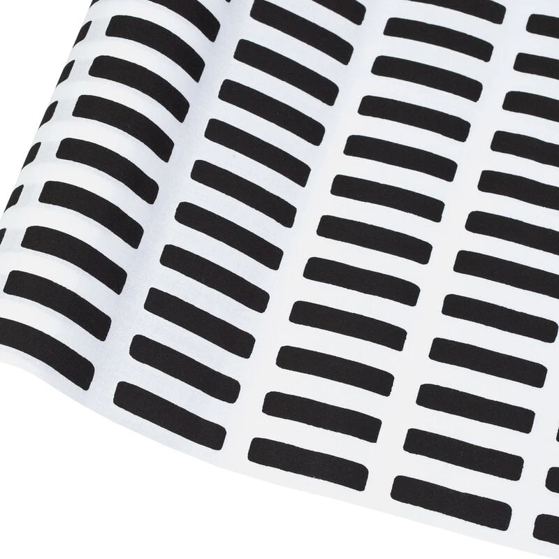 Artek Siena Acrylic Coated Fabric, 145 X 300 Cm, White - Black 1 Artek Siena Acrylic Coated Fabric, 145 X 300 Cm, White - Black
