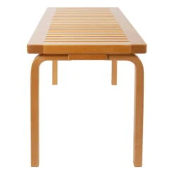 Artek Aalto Bench 153A, Honey 6 Artek Aalto Bench 153A, Honey -Artek Aalto bench 153B honey 4