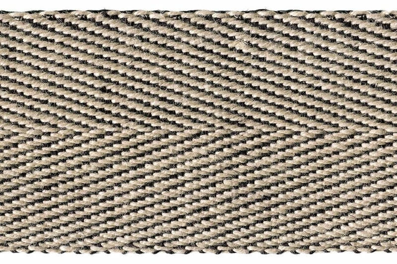 Artek Aalto Chair 611, Black - Natural/black Webbing 2 Artek Aalto Chair 611, Black - Natural/black Webbing - Image 2