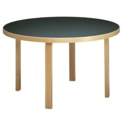 Artek Aalto Table 91, Birch - Black