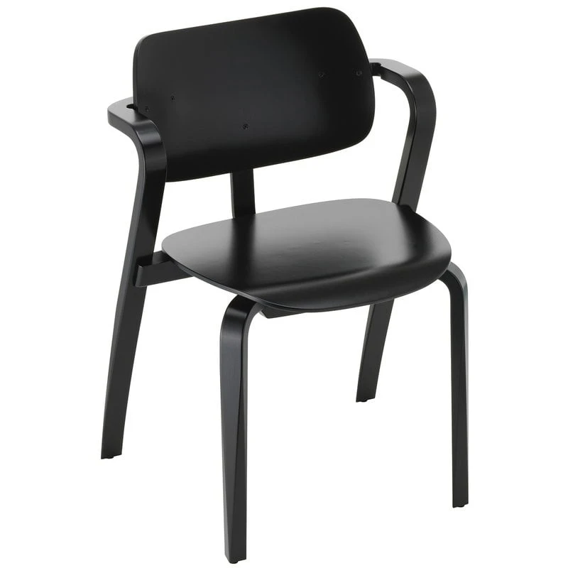 Artek Aslak Chair, Black 1 Artek Aslak Chair, Black