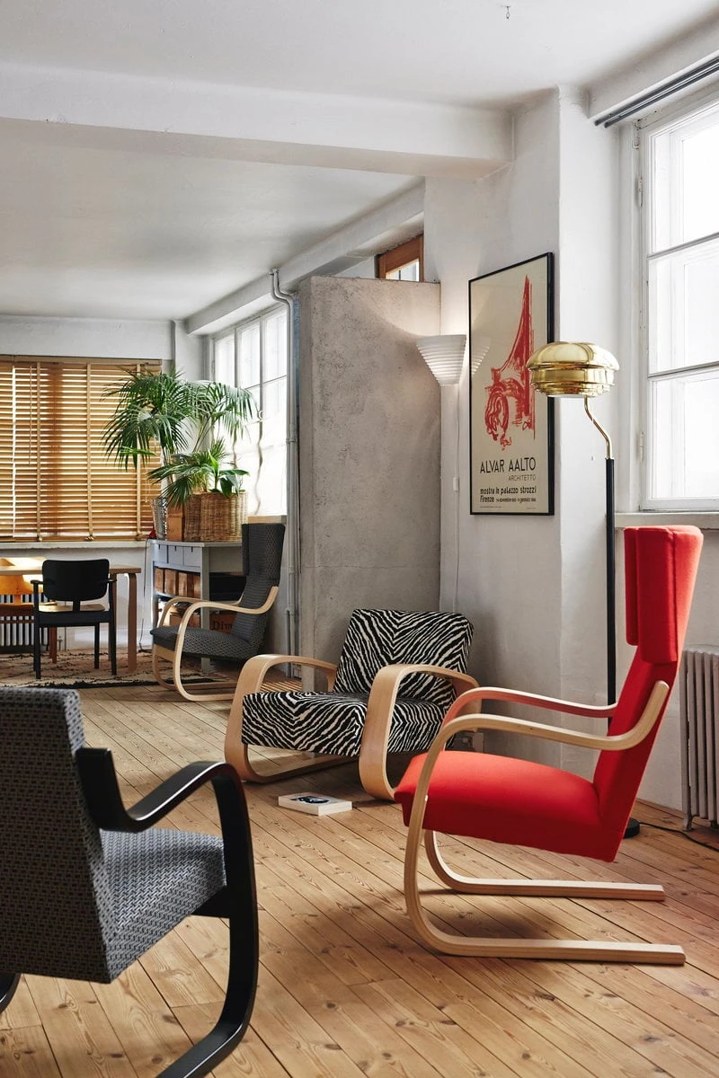 Artek Domus Chair, Stained Black 6 Artek Domus Chair, Stained Black - Image 6