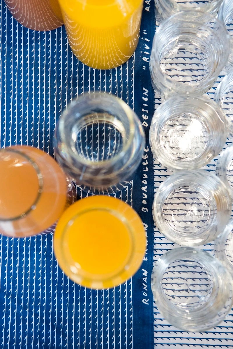 Artek Rivi Cotton Fabric, 150 X 300 Cm, Blue - White 4 Artek Rivi Cotton Fabric, 150 X 300 Cm, Blue - White - Image 4