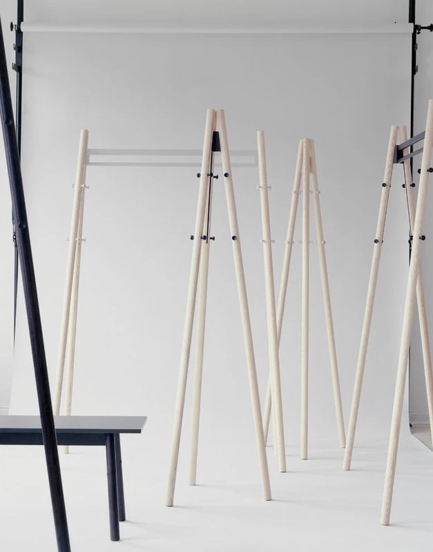 Artek Kiila Coat Rack, Ash - White 1 Artek Kiila Coat Rack, Ash - White