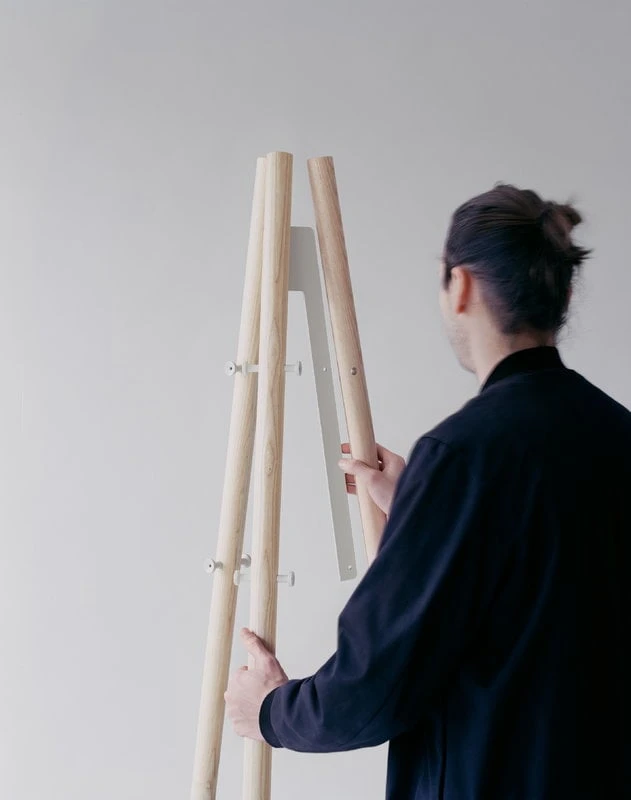 Artek Kiila Coat Stand, Ash - White 3 Artek Kiila Coat Stand, Ash - White - Image 3