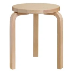 Artek Aalto Stool 60, Birch