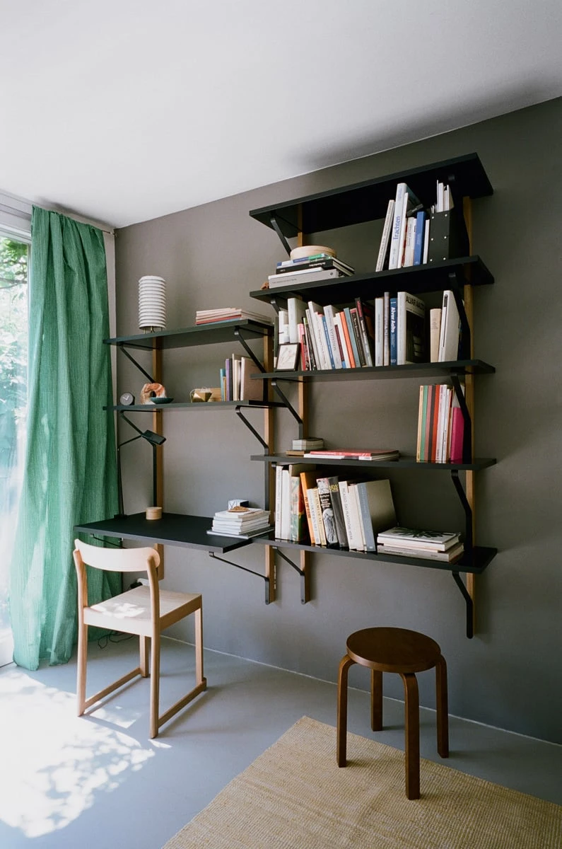 Artek Aalto Stool E60, Walnut 2 Artek Aalto Stool E60, Walnut - Image 2