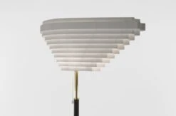 Artek Aalto Floor Lamp A805, Polished Brass 10 Artek Aalto Floor Lamp A805, Polished Brass -Artek Artek floor lamp A805 brass detail