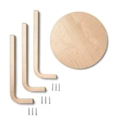 Artek Aalto Stool 60, Birch -Artek Artek stool components