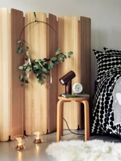 Artek Aalto Stool E60, Black Linoleum - Birch -Artek Fds joulu618 media