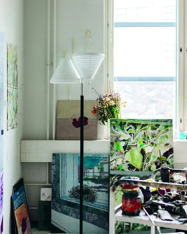 Artek Aalto Floor Lamp A810, Stainless Steel 2 Artek Aalto Floor Lamp A810, Stainless Steel - Image 2