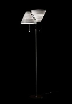 Artek Aalto Floor Lamp A810, Stainless Steel 10 Artek Aalto Floor Lamp A810, Stainless Steel -Artek Floor Light A810 brass tube black on 1844589