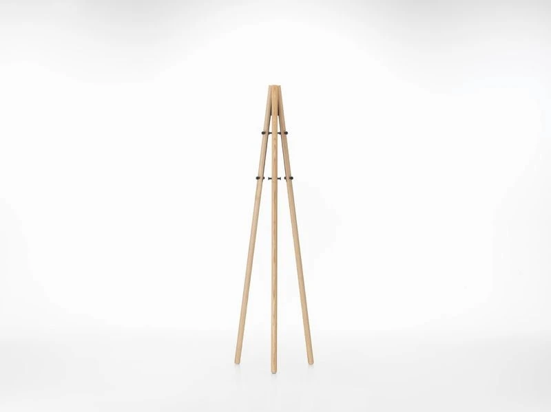 Artek Kiila Coat Stand, Ash - Black 2 Artek Kiila Coat Stand, Ash - Black - Image 2