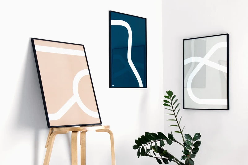 Artek Outline Juliste, Tea Trolley 900 3 Artek Outline Juliste, Tea Trolley 900 - Image 3