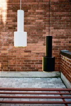 Artek Aalto Pendant Lamp A110 11 Artek Aalto Pendant Lamp A110 -Artek Pendant Light A110 Hand Grenade black white cmyk 2