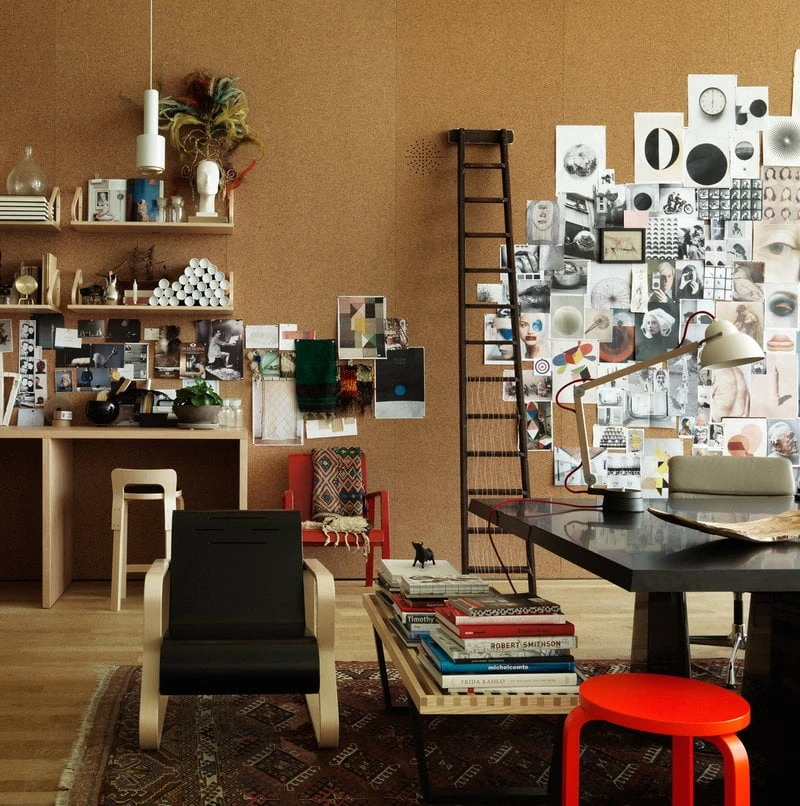 Artek Aalto High Chair K65, Black Linoleum 2 Artek Aalto High Chair K65, Black Linoleum - Image 2