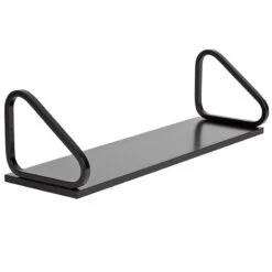 Artek Aalto Wall Shelf 112B, Black